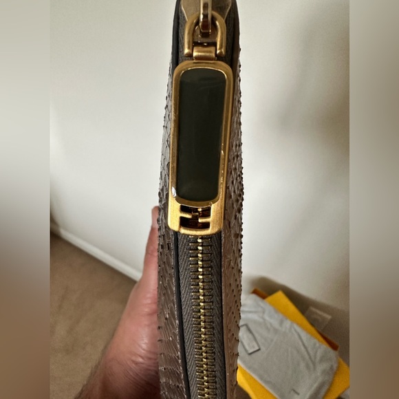 Dual Material Fendi Pouch - Picture 2 of 7